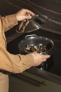 Sauteerpan Eva Trio Multi Mosaic Slip-Let Ceramic 24 cm