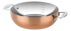 Sauteerpan/Hapjespan Mepra Toscana Bruin 28 cm