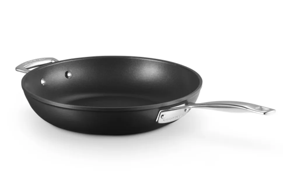 Sauteerpan Le Creuset Les Forgées Mat Zwart 30 cm