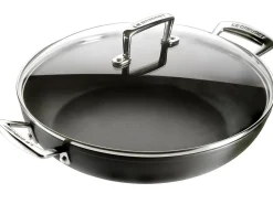 Sauteerpan Le Creuset Les Forgees Sauteerpan met deksel 30 cm