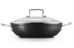 Sauteerpan Le Creuset Les Forgees Sauteerpan met deksel 30 cm