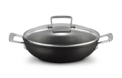 Sauteerpan Le Creuset Les Forgees Sauteerpan met deksel 30 cm