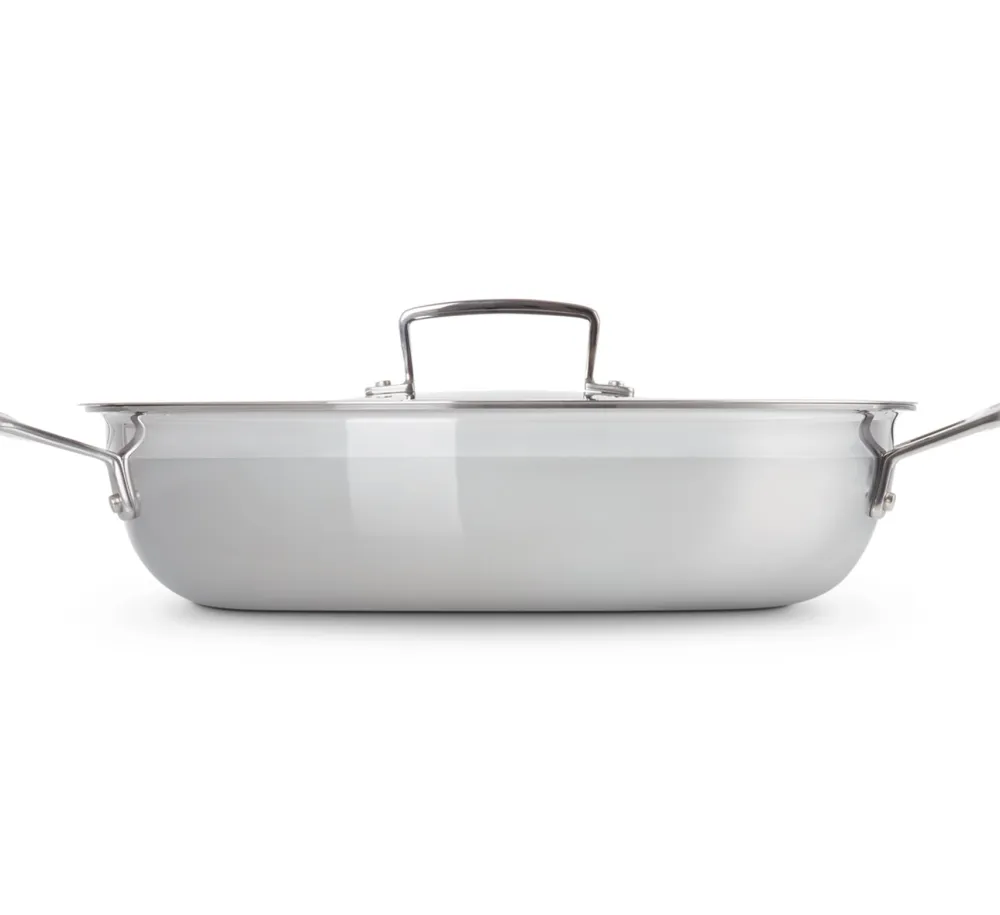 Le Creuset Sauteerpan Magnetik RVS 30 Discount