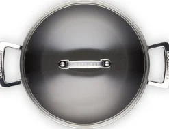 Sauteerpan Le Creuset TNS Provençaals Mat Zwart met Deksel 26 cm