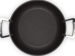 Sauteerpan Le Creuset TNS Provençaals Mat Zwart met Deksel 26 cm