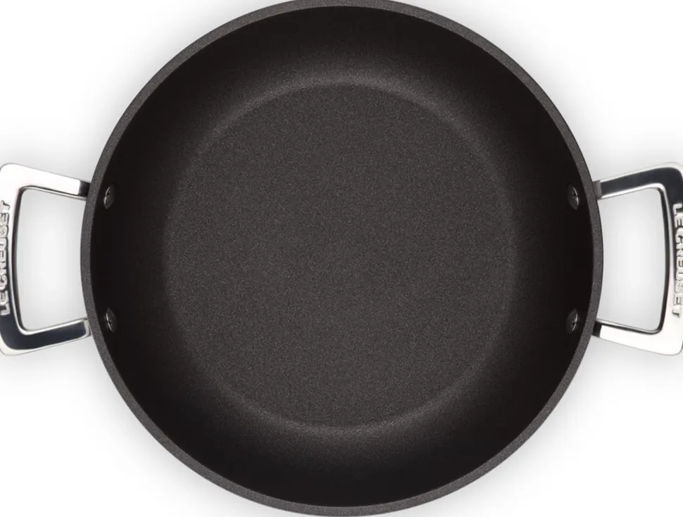 Sauteerpan Le Creuset TNS Provençaals Mat Zwart met Deksel 26 cm