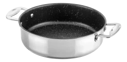 Mepra Sauteerpan Glamour Stone Zilver 32 cm
