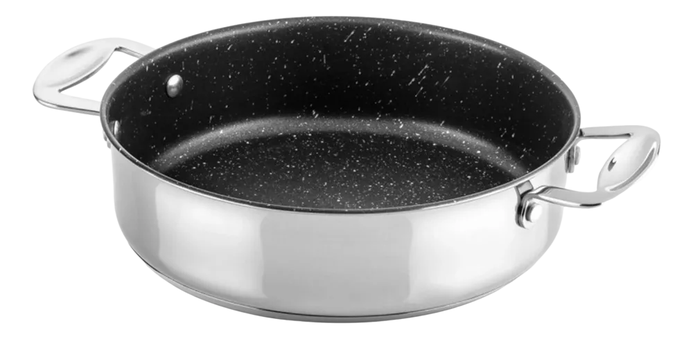Mepra Sauteerpan Glamour Stone Zilver 32 cm