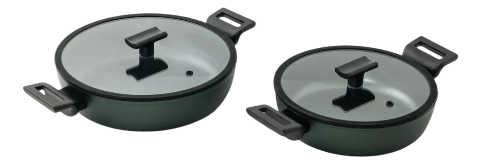 Sauteerpan Sambonet Titan Pro Green Double Induction 2 Handles 24 cm