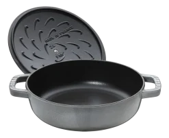 Sauteerpan Staub Chistera Grafietgrijs 28 cm