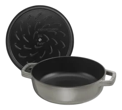 Sauteerpan Staub Chistera Grafietgrijs 28 cm