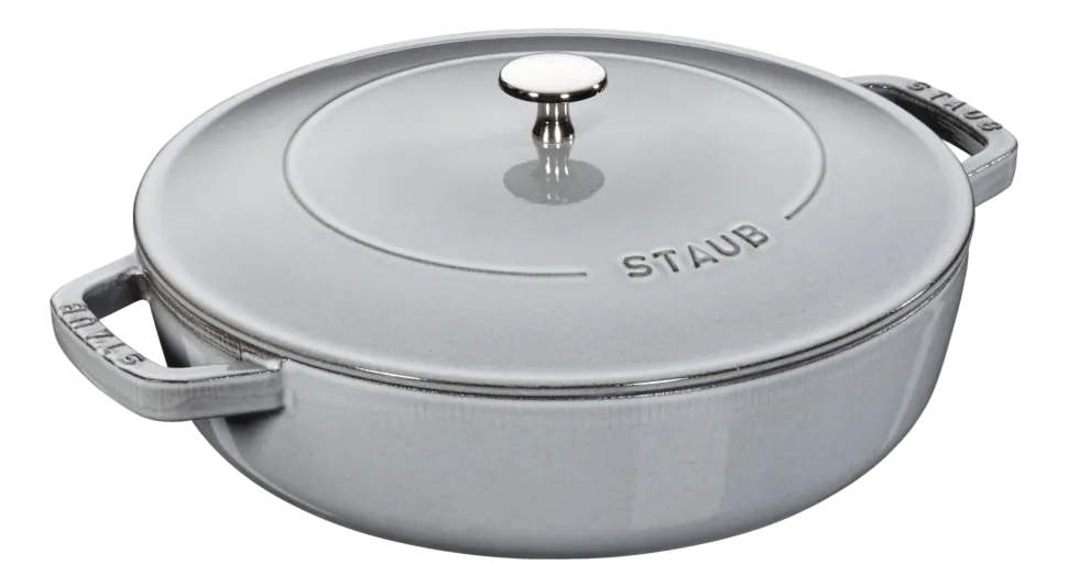 Sauteerpan Staub Chistera Grafietgrijs 28 cm