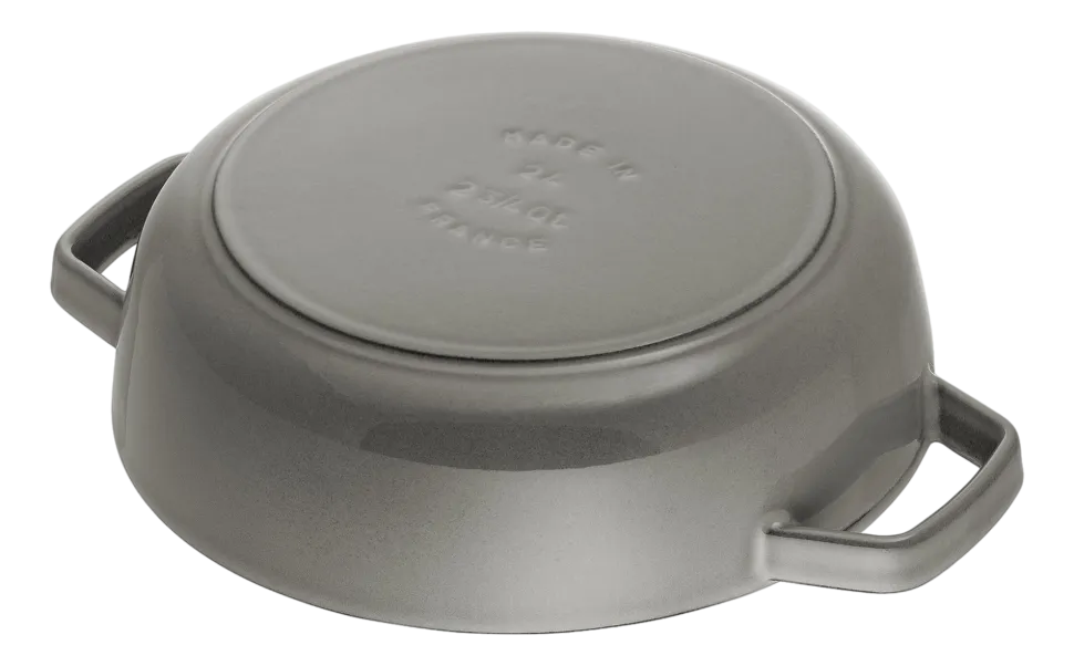 Sauteerpan Staub Chistera Grafietgrijs 28 cm