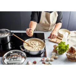 Demeyere Sauteuse Intense 5 Met Dubbelwandig Deksel 24 cm Hot