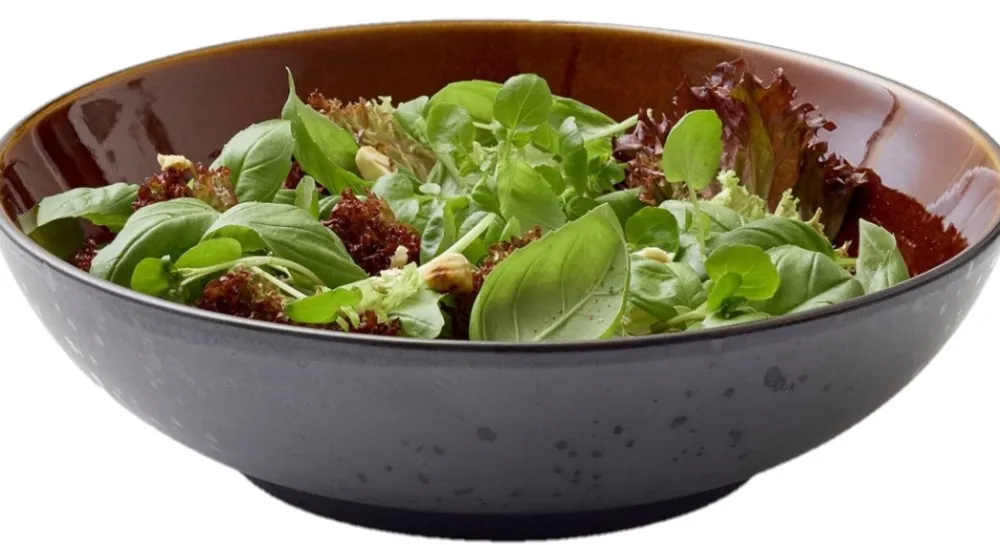 Bitz Schaal Gastro Zwart Amber 24 cm Discount