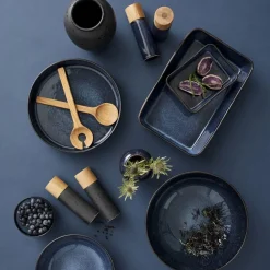 Bitz Schaal Gastro Zwart Donkerblauw 24 cm
