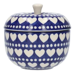 Bunzlau Castle Schaal Appelpot Blue Valentine (Ø 10,5 cm) New