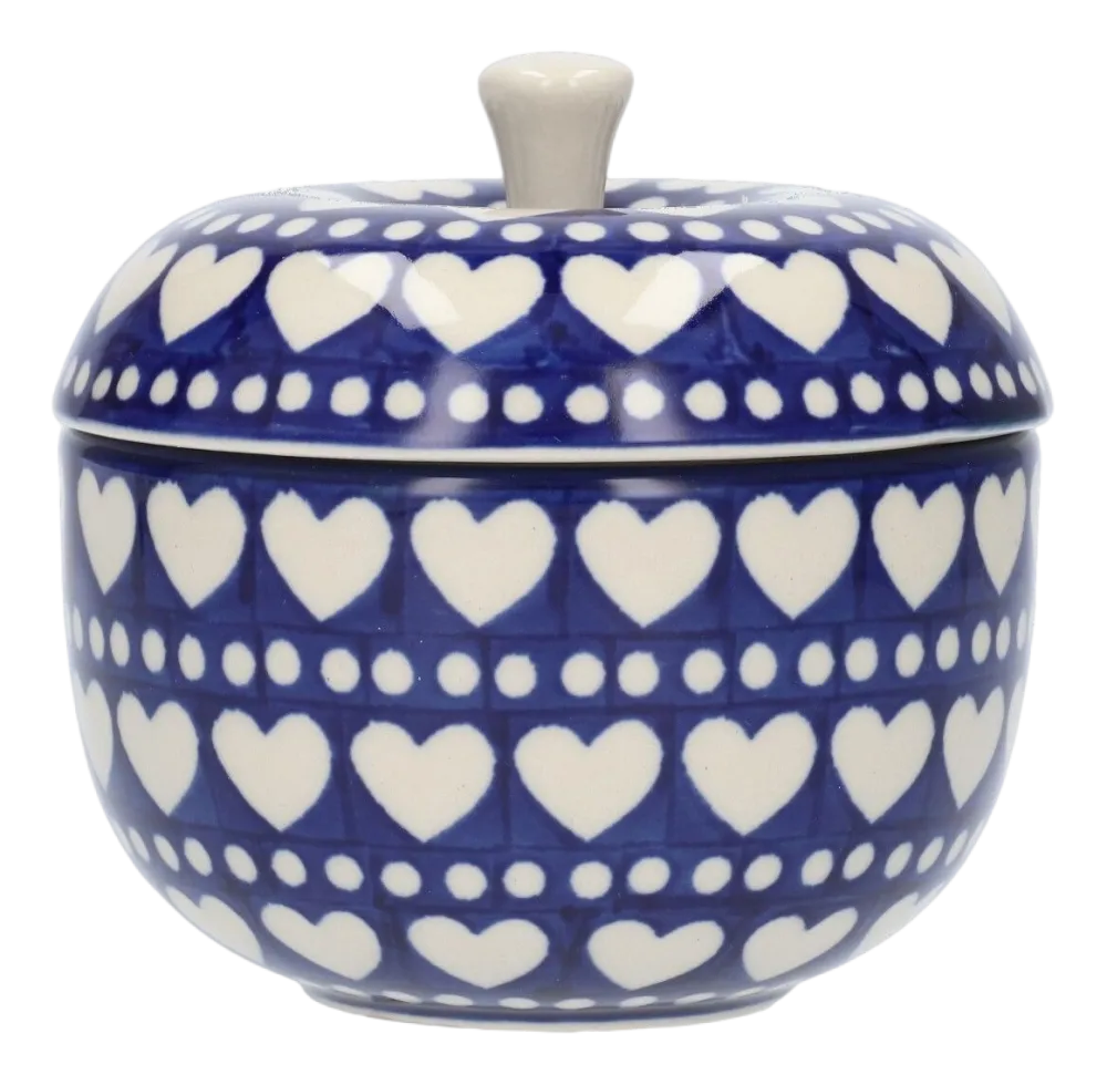 Bunzlau Castle Schaal Appelpot Blue Valentine (Ø 10,5 cm) New