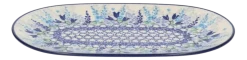 Bunzlau Castle Schaal Blue Garden Wide Oval Sale