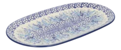 Bunzlau Castle Schaal Delphinium Wide Oval Sale