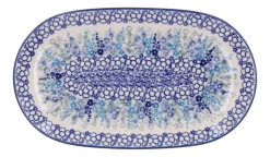 Bunzlau Castle Schaal Delphinium Wide Oval Sale