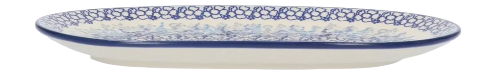 Bunzlau Castle Schaal Delphinium Wide Oval Sale