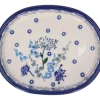 Schaal Bunzlau Castle Floral Party Flat Oval Small
