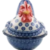 Bunzlau Castle Schaal Kip Groot Lace New