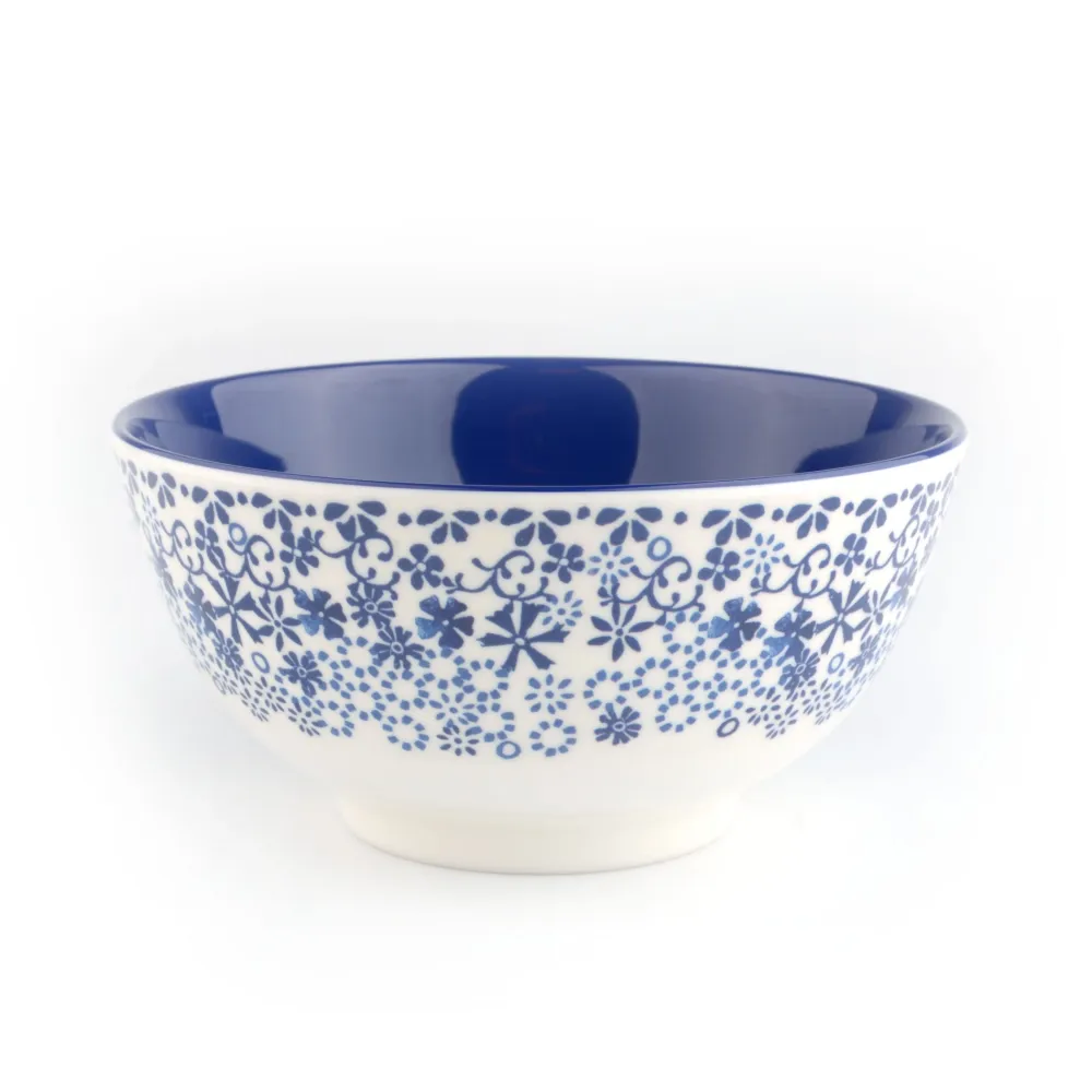 Bunzlau Castle Schaal Melamine Indigo Lace (Ø15 cm) Clearance
