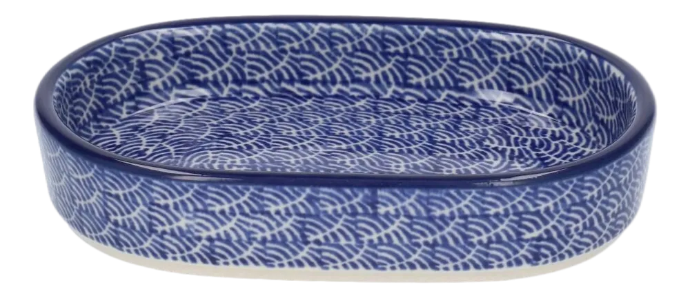Bunzlau Castle Schaal Waves Flat Oval Medium Outlet