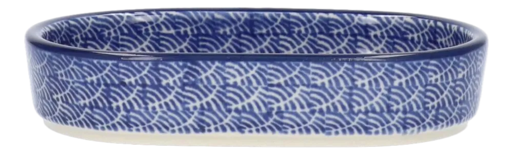 Bunzlau Castle Schaal Waves Flat Oval Medium Outlet