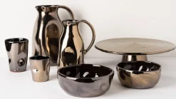 Dutchdeluxes Schaal Ceramic Platinum Outlet