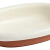 HAY Schaal Barro Oval Dish Small Off-White Hot