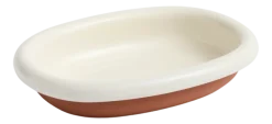 HAY Schaal Barro Oval Dish Small Off-White Hot