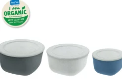 Koziol Schaal Connect Box met Deksel (Set van 3) Sale