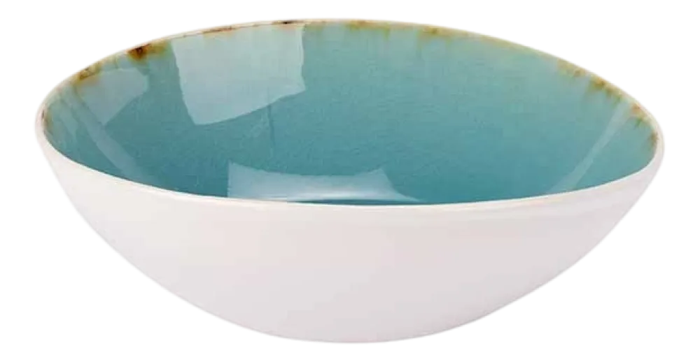 Cosy & Trendy Schaaltje Laguna Azzurro 16 x 13,5 cm (Set van 4) Clearance
