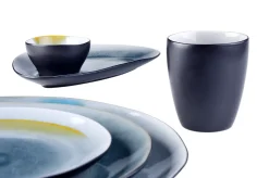 Gastro Schaaltje Grey Blue 8 cm (6-delig) Clearance