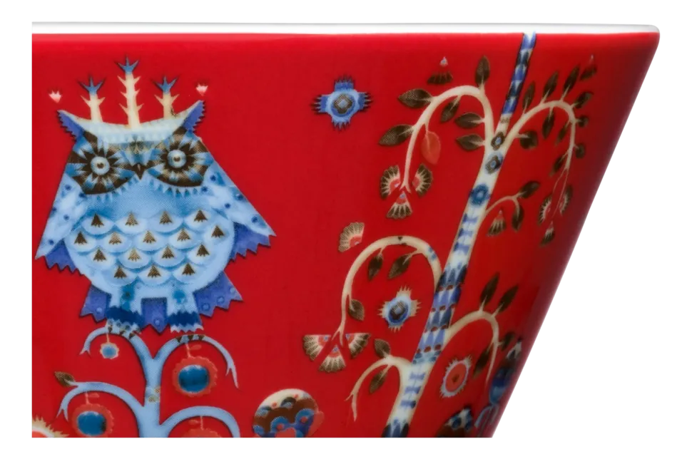 Schaaltje Iittala Taika Rood 15 cm