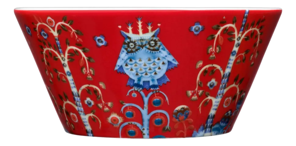 Schaaltje Iittala Taika Rood 15 cm