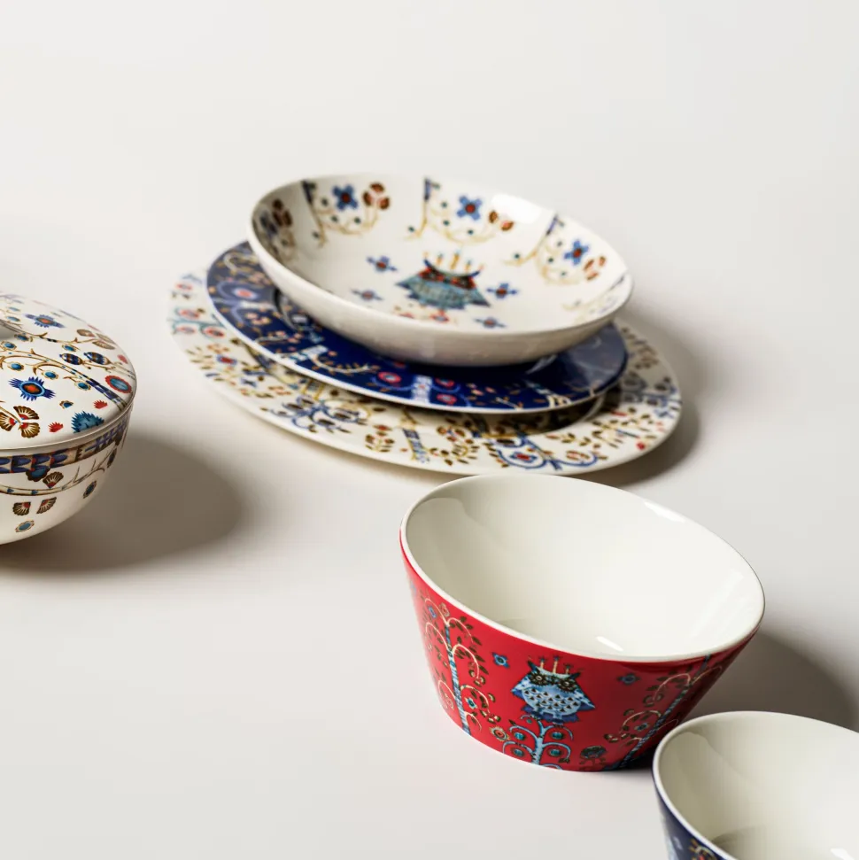 Schaaltje Iittala Taika Rood 15 cm