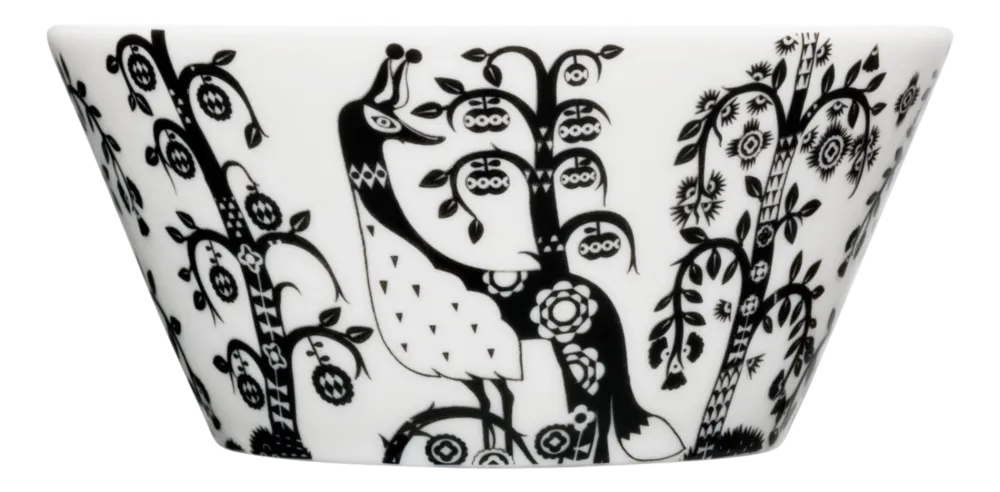 Iittala Schaaltje Taika Zwart 15 cm