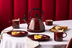 Le Creuset Schaaltje Stapelbaar Garnet 9 cm (6-delig) Best