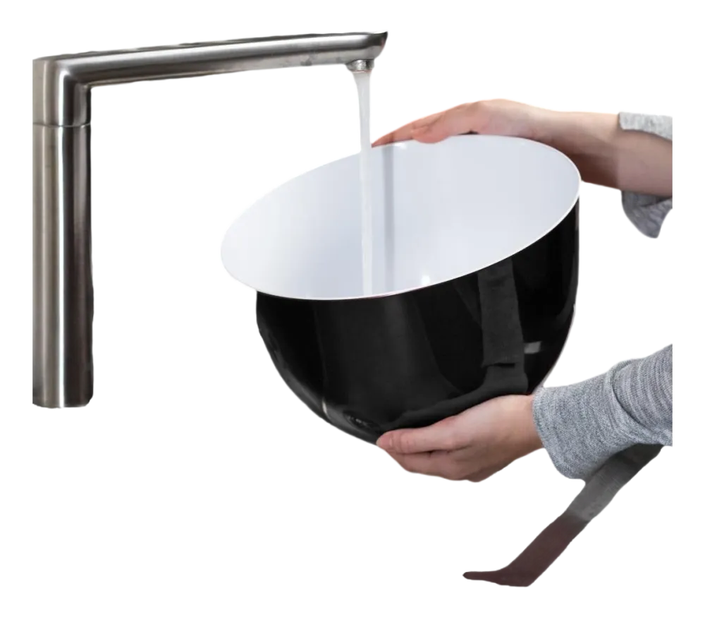 Trebonn Schaal Pile-L Zwart 28 cm Discount