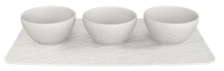 Villeroy & Boch Schaal Manufacture Rock Blanc (4-Delig) Outlet
