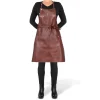 Schort Dutchdeluxes Denim & Canvas Classic Bruin