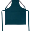 Dutchdeluxes Schort Denim & Canvas Bretel Forest Green Clearance