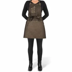 Schort Dutchdeluxes 5 Pocket Apron Goldish Black