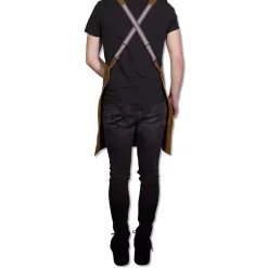 Schort Dutchdeluxes Suspender Serie Apron Vintage Brown