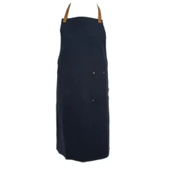 KOOK Schort Recycled Donkerblauw Clearance
