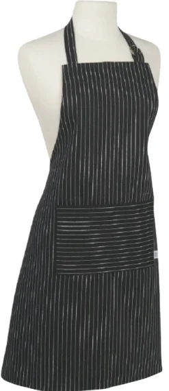 Schort Now Designs Pinstripe Black